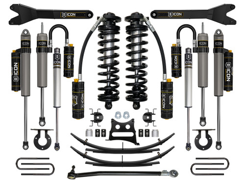Icon Vehicle Dynamics | Stage 6 Coilover System w/ Leaf Springs, 2.5-3" Lift | (17-22) Super Duty F-250/F-350 | K63146L