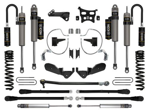 Icon Vehicle Dynamics | Stage 6 Suspension System, 4.5" Lift | (23-23) Super Duty F-250/F-350, 4WD, Gas | K64536