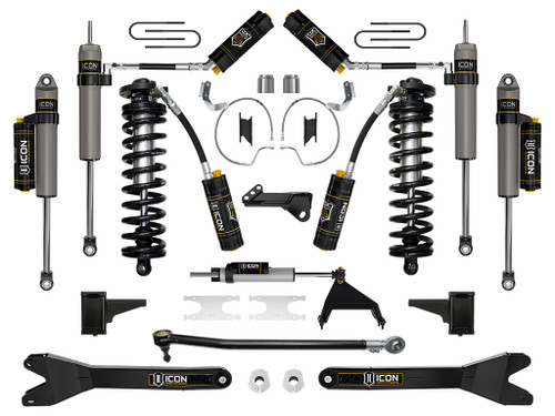 Icon Vehicle Dynamics | Stage 7 Coilover Conversion System w/ Radius Arms, 4-5.5" Lift | (23-23) Super Duty F-250/F-350, 4WD | K63177R
