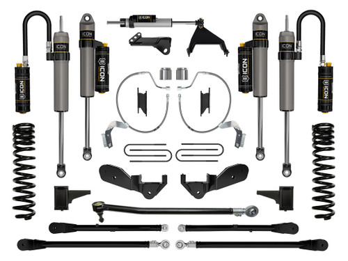 Icon Vehicle Dynamics | Stage 7 Suspension System, 4.5" Lift | (23-23) Super Duty F-250/F-350, 4WD, Gas | K64537