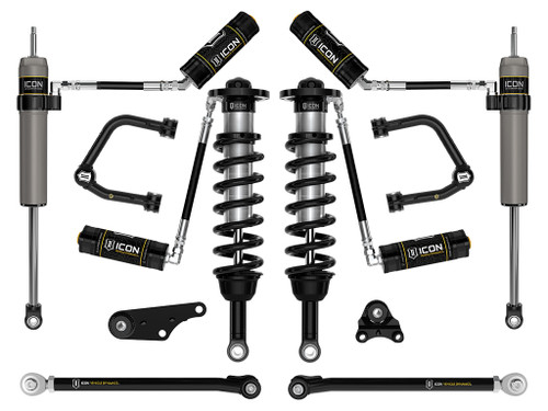 Icon Vehicle Dynamics | Stage 7 Suspension System, Tubular UCA, 1.25-3" Lift | (24-24) Tacoma | K53297T Icon Vehicle Dynamics | Stage 7 Suspension System, Tubular UCA, 1.25-3" Lift | (24-24) Tacoma | K53297T