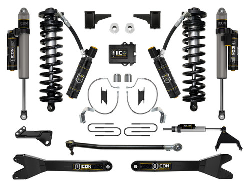 Icon Vehicle Dynamics | Stage 8 Coilover Conversion System w/ Radius Arms, 4-5.5" Lift | (23-23) Super Duty F-250/F-350, 4WD | K63178R
