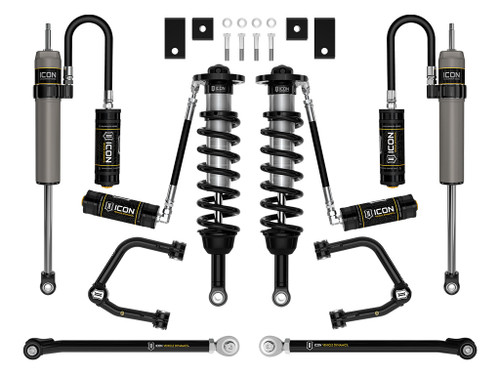 Icon Vehicle Dynamics | Stage 8, 2.5 Suspension System, Tubular, 2-3.5" Lift | (22-24) Tundra | K53198T