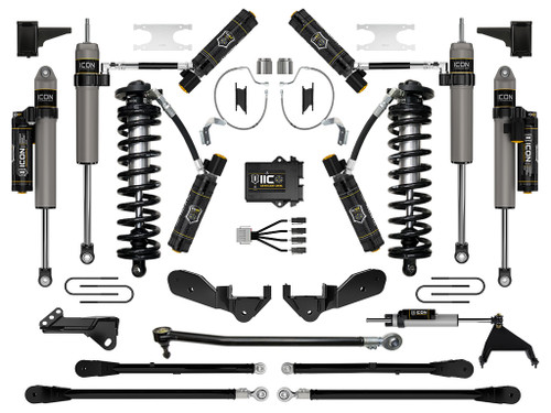Icon Vehicle Dynamics | Stage 9 Coilover Conversion System, 4-5.5" Lift | (23-23) Super Duty F-250/F-350, 4WD | K63179