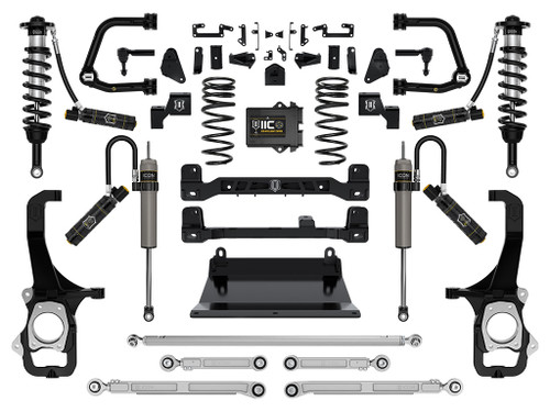 Icon Vehicle Dynamics | Stage 9 Suspension System with Tubular Upper Control Arms, 6" Lift | (22-23) Tundra | K53279T