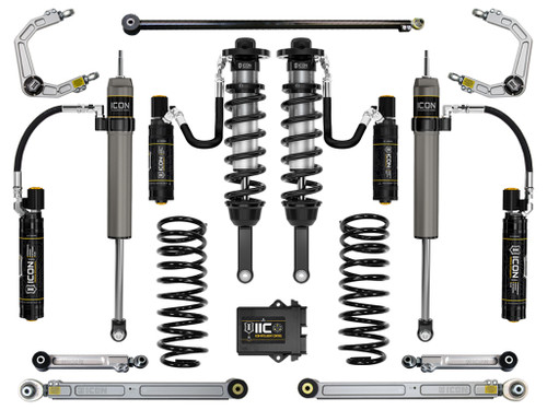 Icon Vehicle Dynamics | Stage 9 Suspension System, Billet UCA, 0-3.5" Lift | (10-24) 4Runner | K53069