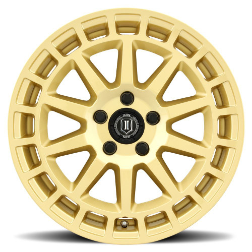 ICON Alloys Journey, Gloss Gold, 17 x 8 / 5 x 108, 38mm Offset, 6" BS