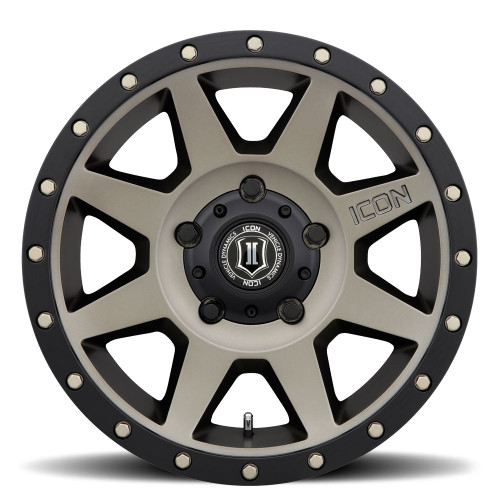 ICON Alloys Rebound, Bronze, 18 x 9 / 5 x 150, 25mm Offset, 6" BS