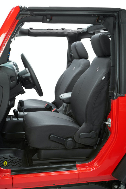 Seat Cover, Front, Black Diamond | (07-12) Wrangler JK | 29280-35