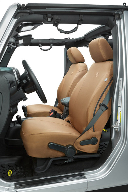 Seat Cover, Front, Tan | (13-18) Wrangler JK | 29283-04