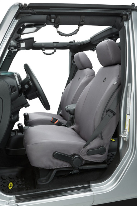 Seat Cover, Front, Charcoal | (13-18) Wrangler JK | 29283-09
