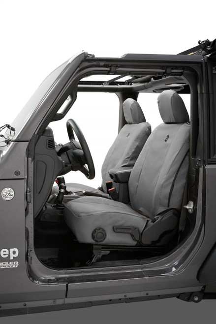 Seat Cover, Front, Charcoal | (20-23) Gladiator JT, (18-23) Wrangler JL, 4 Door | 29290-09