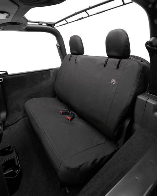 Seat Cover, Rear, Black Diamond | (18-23) Wrangler JL, 2 Door | 29292-35