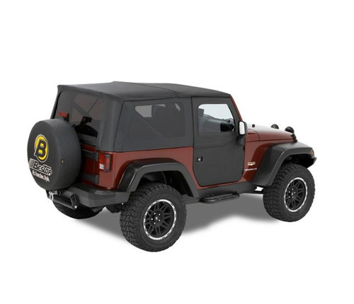 Full Fabric Door Kit, Black Twill | (07-18) Wrangler JK | 51798-17