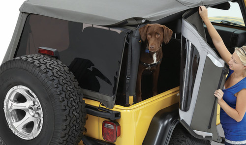 Replacement Windows, Rear, Black Diamond | (07-10) Wrangler JK, 2 Door | 58129-35