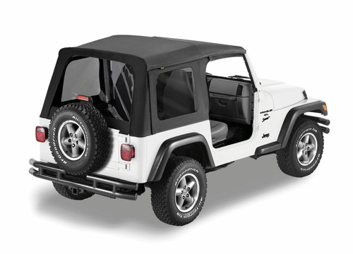 Replace-A-Top OEM Hardware, Black Denim | (97-02) Wrangler TJ | 51180-15
