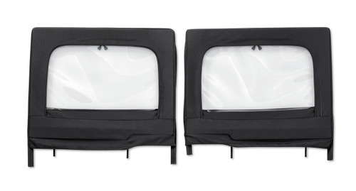 HighRock Element Upper Fabric Half Doors, Rear | (18-24) Wrangler JL, (20-24) Gladiator JT | 51743-35