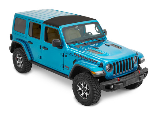 SunRider Sun Shade For Hardtop, Black Twill | (18-24) Wrangler JL, (20-24) Gladiator JT | 52454-17