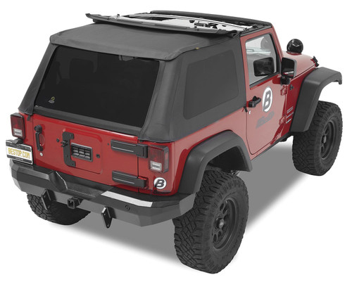 Replace-A-Top Trektop Hardware, Black Diamond | (07-18) Wrangler JK, 2 Door | 52822-35