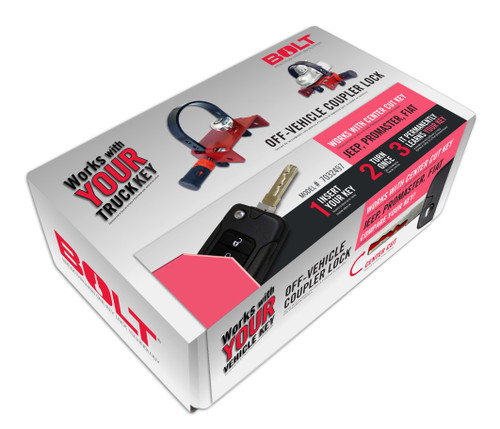 Trailer Tounge Coupler Lock Factory Ignition Key Matching | Jeep Center Cut | 7032497