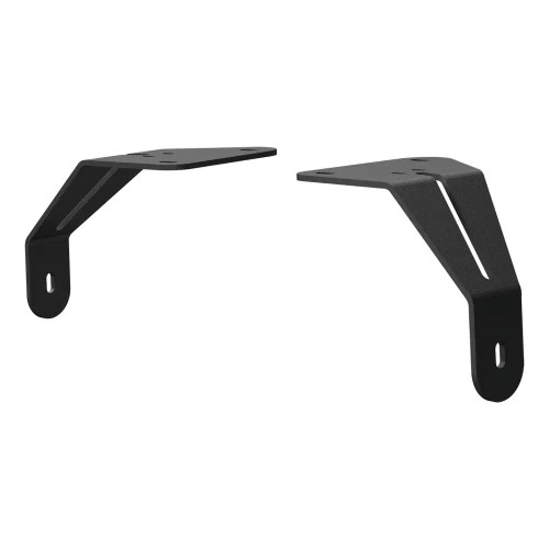 Windshield Light Brackets, Black | (18-24) Wrangler JL | 1110313