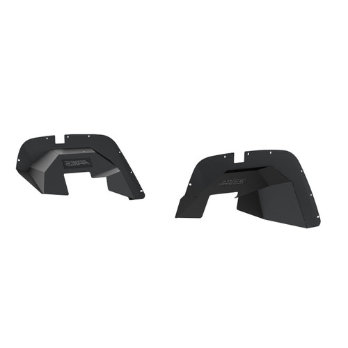 Aluminum Fender Flares, Front, Black | (07-18) Wrangler JK | 1500350