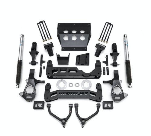 7'' Big Lift Kit, With Upper Control Arms, With Bilstein Shocks | (14-18) Silverado/Sierra 1500, RWD/4WD, Stamped Steel OE Upper Control Arms | 44-3472