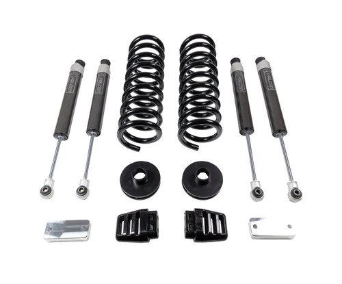 3'' coil lift kit, front coils and rear spacers, radius arm drop brackets, Falcon shocks | (19-24) Ram 2500, 4WD | 49-19320