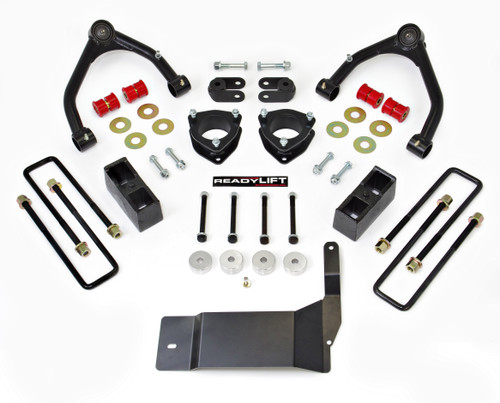 4'' SST Lift Kit, With Upper Control Arms, With out Shocks | (14-18) Silverado/Sierra 1500, RWD/4WD, Aluminum or Stamped Steel OE Upper Control Arms | 69-3414