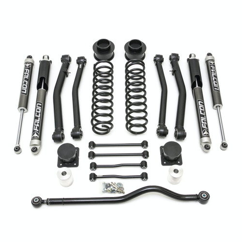 4'' Terrain Flex 4-Arm Kit, With Falcon 2.1 Shocks (includes front track bar) | (20-23) Gladiator JT, 4WD | 69-6041