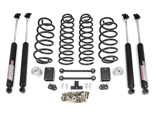 2.5-3.5" Coil Spring Lift Kit, With Teraflex 9550 Shocks | (18-23) Wrangler JL, 4WD | 69-6828