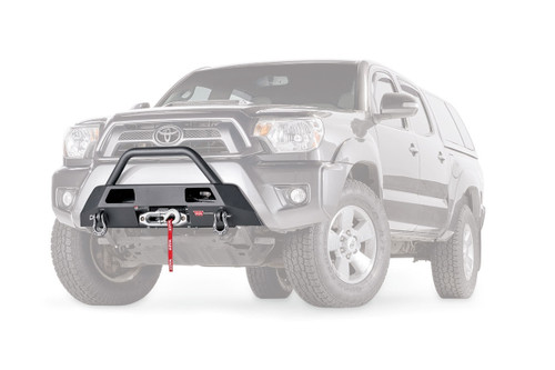 Semi-Hidden Half Bumper, Winch Ready | (12-15) Tacoma | 102874
