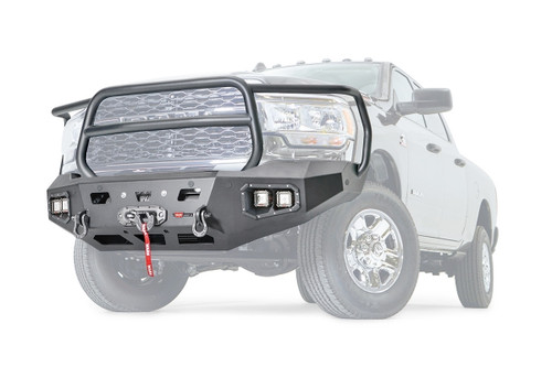 Ascent HD Bumper, Front, Grille Guard | (19-23) Ram 2500/3500/4500/5500 | 107002
