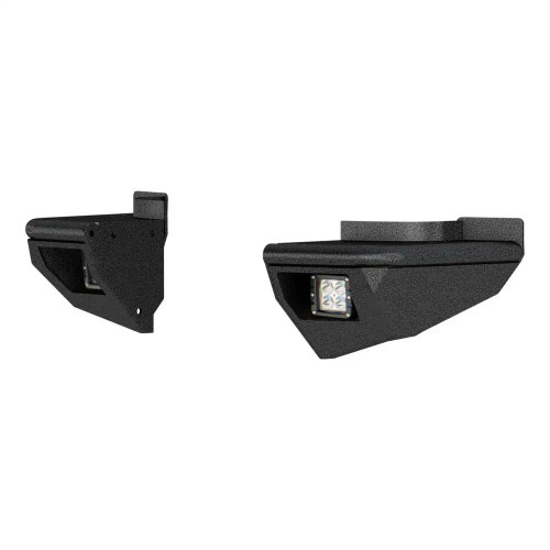 TrailChaser Steel Rear Bumper, Steel, Black | (07-18) Wrangler JK, (18-23) Wrangler JL | 2081222