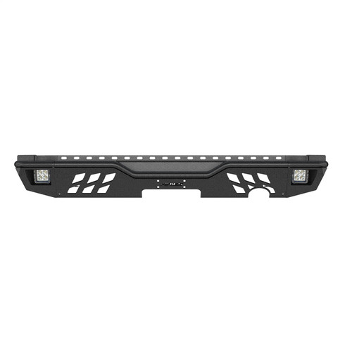 TrailChaser Steel Rear Bumper, Steel, Black | (07-18) Wrangler JK | 2082060