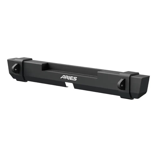 TrailCrusher Steel Rear Bumper, 9.5k Shackle Ready, Black | (97-06) Wrangler TJ | 2157001