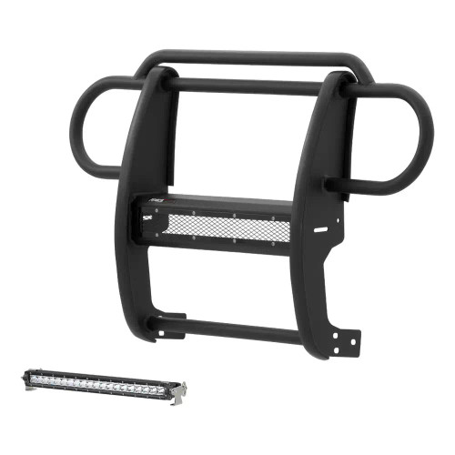 Pro Series Steel Grille Guard, Steel, Black | (07-18) Wrangler JK | 2170000