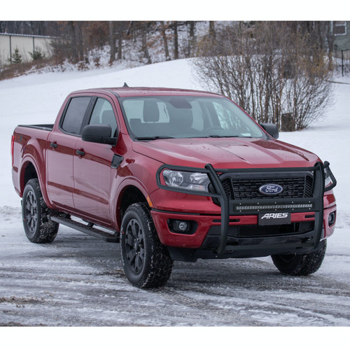 Pro Series Steel Grille Guard, Steel, Black | (19-23) Ranger | 2170037