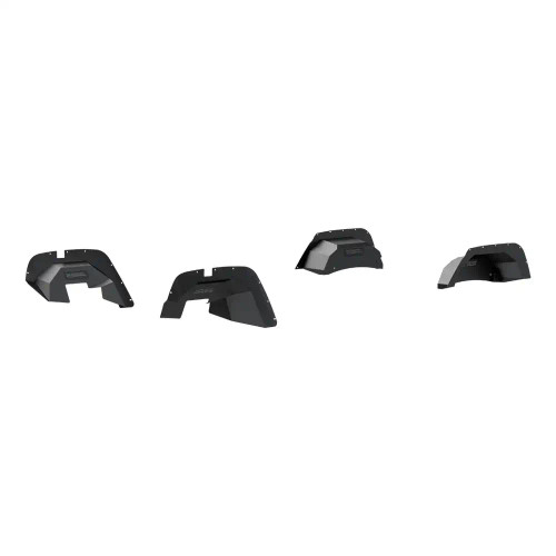 Aluminum Fender Flares, Front and Rear Inner, Black | (07-18) Wrangler JK | 2500450