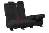 Wetseat Neoprene Black - Charcoal Stitch