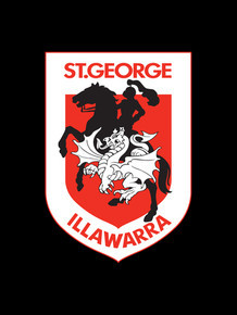 St George Illawarra Dragons NRL Car Number Plate Frame