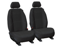 Getaway Neoprene Front Black - Silver Stitch Seat Covers Suits CRV 2017-On