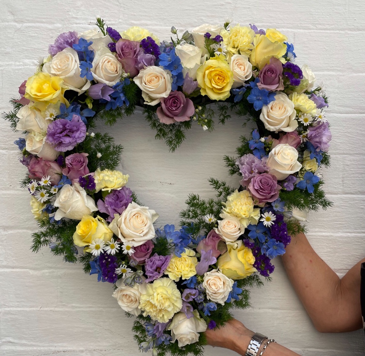 Send Heart Funeral Wreath in Sydney - Funeral Flowers Sydney