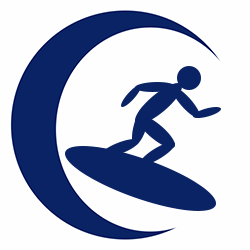Surfing Icon
