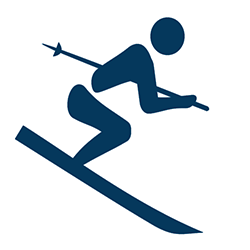 Skiing Icon