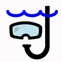 Near Snorkeling Icon