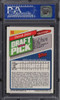 1993 Topps Derek Jeter Rookie Card PSA Graded Reverse