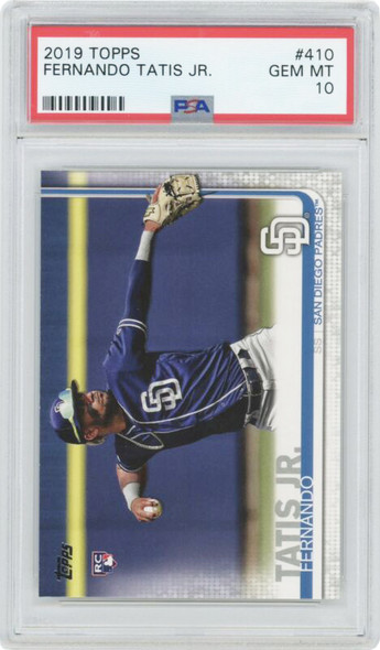 2019 Topps Chrome Fernando Tatis Jr Rookie PSA