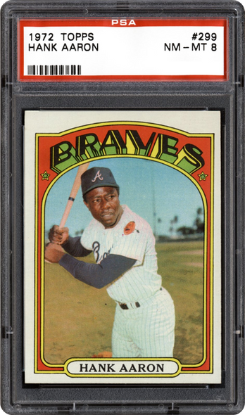 1972 Topps Hank Aaron PSA