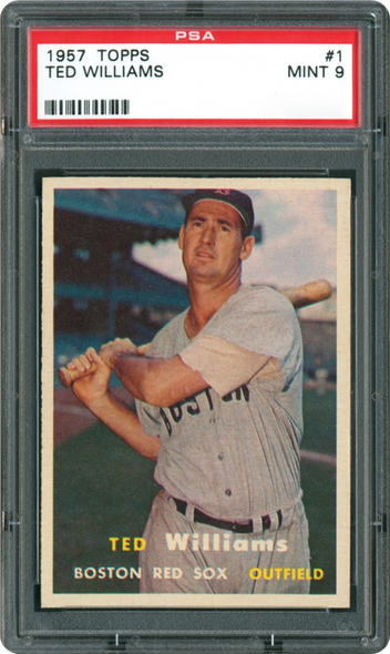 1957 Topps Ted Williams PSA Graded